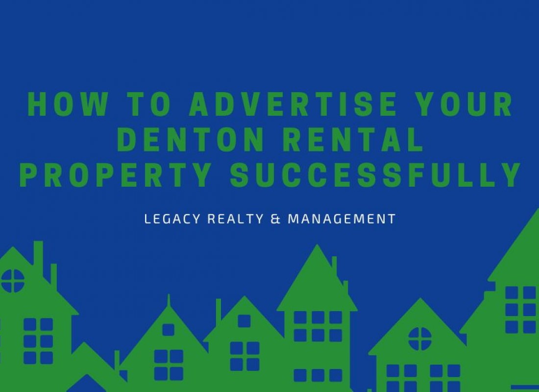 How to Advertise Your Denton Rental Property Successfully