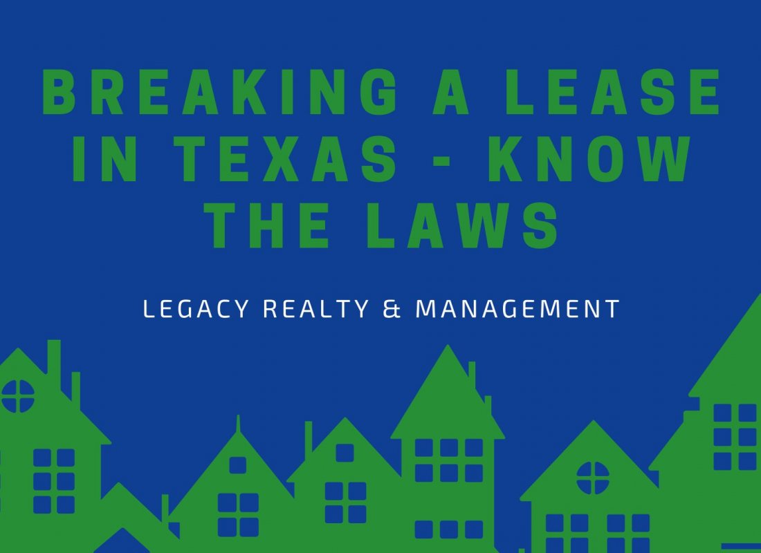 Breaking a Lease in Texas - Know the Laws
